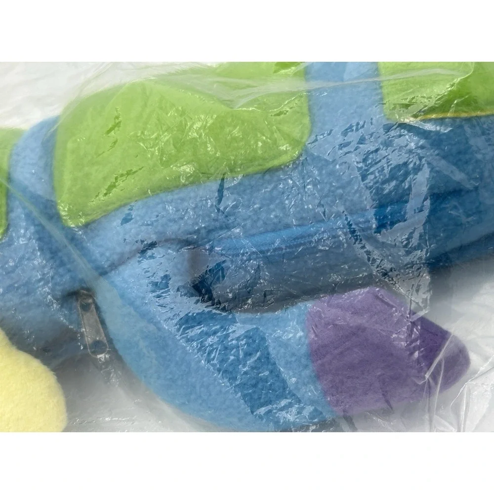 Seat Pets Kids Seat Belt Cover Travel Pillow Blue Monster AWTY Stuffed‎ Animal